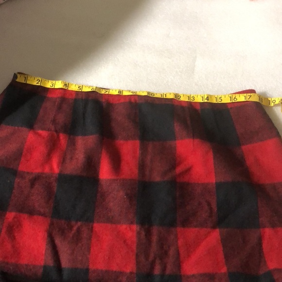 Plaid Vintage Skirt Venezia Jeans Sz 16 - Picture 11 of 16